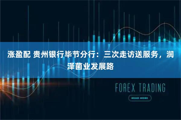 涨盈配 贵州银行毕节分行：三次走访送服务，润泽菌业发展路